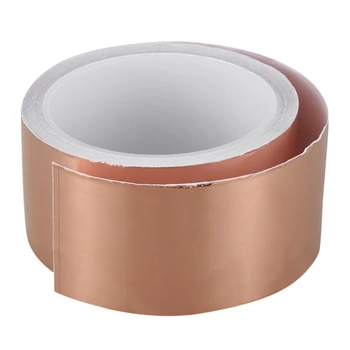 50mmx10M EMI Copper Adhesive Copper Foil Copper Tape Self-adhesive tape roll 
50mmx10M EMI Copper Adhesive Copper Foil Copper Tape Self-adhesive tape roll