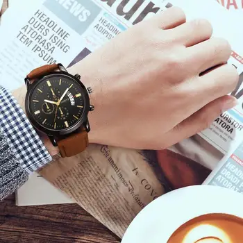 Men Watch 2019 Ultra Thin Mens Watch Military Leather Analog Quartz Business Wristwatches Sports Clock horloge heren 
Men Watch 2019 Ultra Thin Mens Watch Military Leather Analog Quartz Business Wristwatches Sports Clock horloge heren