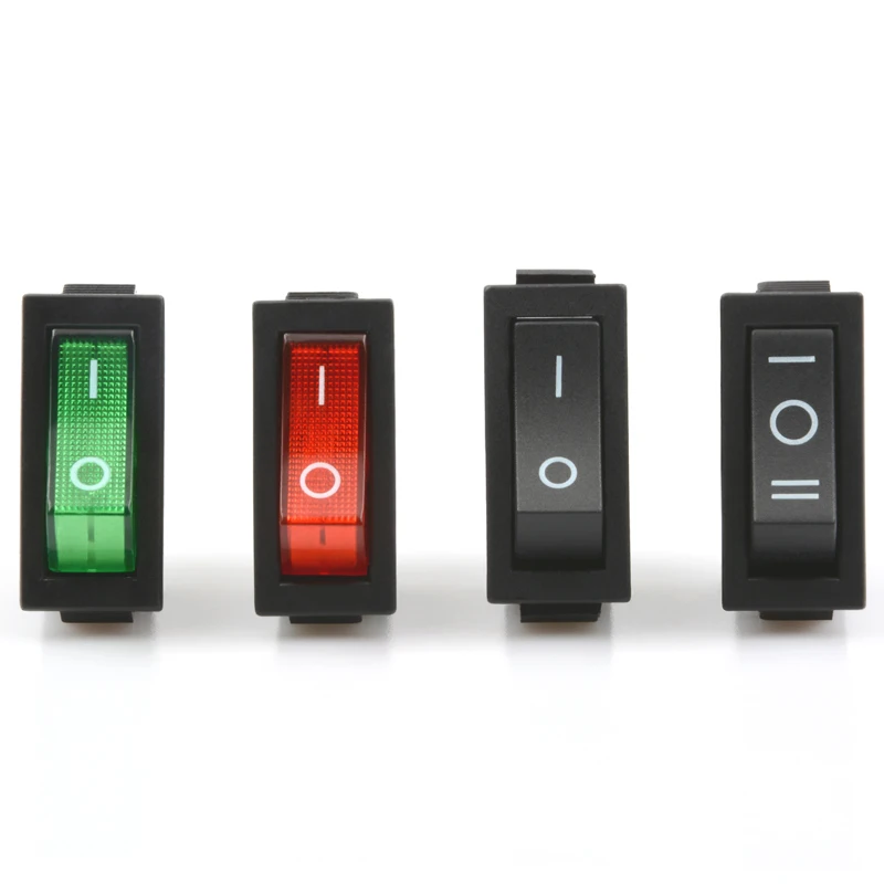 KCD3 Rocker Switch ON-OFF 2 Position 3 Pin Electrical equipment With Light Power Switch 16A 250VAC/ 20A 125VAC
KCD3 Rocker Switch ON-OFF 2 Position 3 Pin Electrical equipment With Light Power Switch 16A 250VAC/ 20A 125VAC