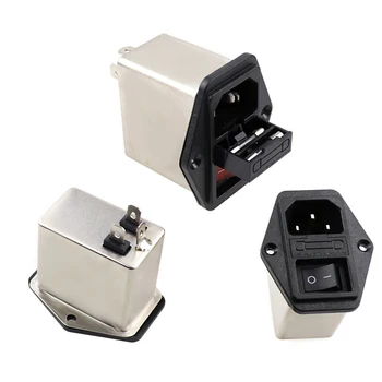 1PC 10A power EMI filter CANNY WELL EMI with rocker switch & socket Connector CW2B-10A-T
1PC 10A power EMI filter CANNY WELL EMI with rocker switch & socket Connector CW2B-10A-T