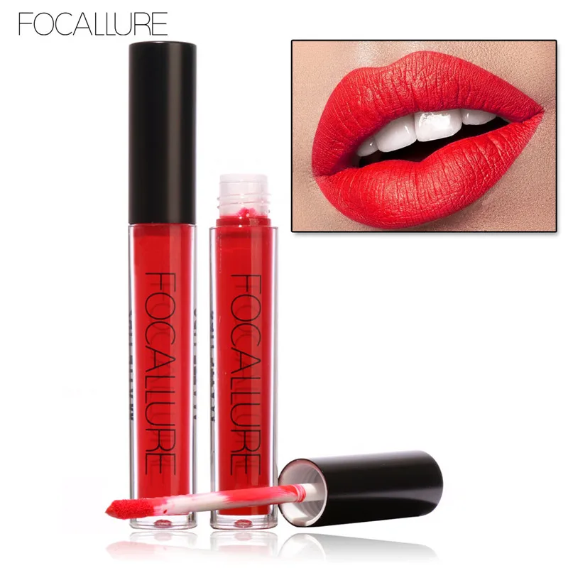 FOCALLURE New Matte Lipgloss Sexy Liquid Lip Gloss Matte Long Lasting Waterproof Cosmetic Beauty Keep 24 Hours Makeup Lipgloss
FOCALLURE New Matte Lipgloss Sexy Liquid Lip Gloss Matte Long Lasting Waterproof Cosmetic Beauty Keep 24 Hours Makeup Lipgloss