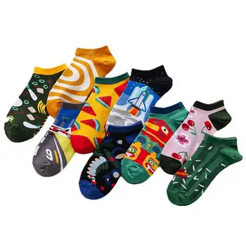 Funny Design Short Socks Trendy Cotton Ankle Socks Harajuku Street Hip Hop Casual Invisible Short Sock Calcetines Mujer
Funny Design Short Socks Trendy Cotton Ankle Socks Harajuku Street Hip Hop Casual Invisible Short Sock Calcetines Mujer