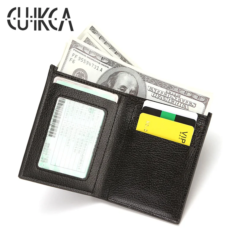 CUIKCA Mini Male Purse Slim Wallet Pu Wallets Casual Leather Portafoglio Uomo Thin Money Bag Small Men's Wallet
CUIKCA Mini Male Purse Slim Wallet Pu Wallets Casual Leather Portafoglio Uomo Thin Money Bag Small Men's Wallet