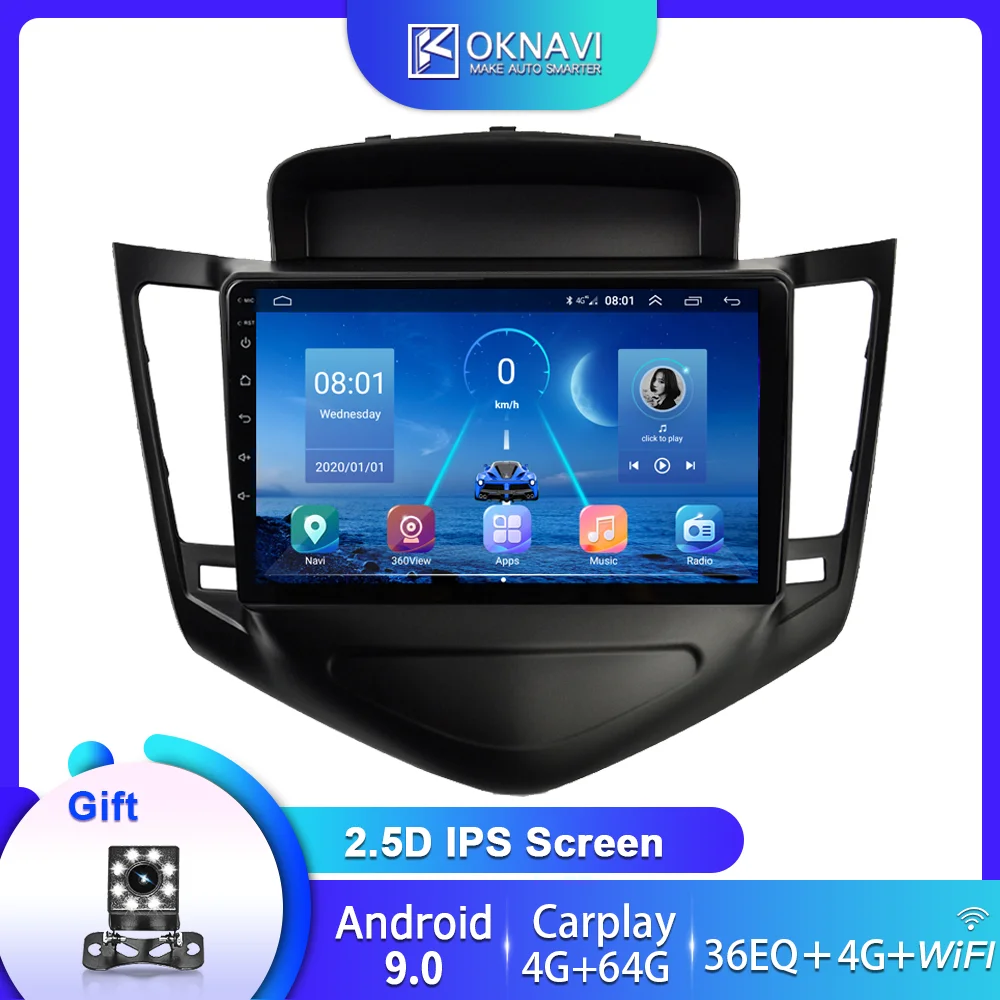 For Chevrolet Cruze Car Radio 2009-2014 Multimedia Video CD DVD Player 2din Touch Screen Android 9.0 Navigation GPS Navigator
For Chevrolet Cruze Car Radio 2009-2014 Multimedia Video CD DVD Player 2din Touch Screen Android 9.0 Navigation GPS Navigator