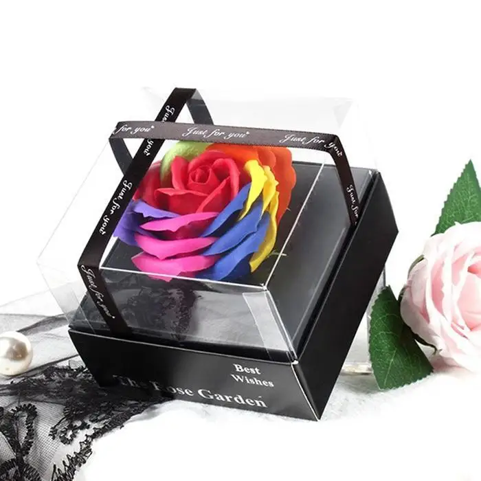 green, pink, purple, red, blue, rose red, white, yellow box