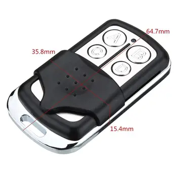 Garage door remote for 433.92mhz GT2, GT4 ,MNHS433-02,MNHS433-04,PHOENIX 2,PHOEN rolling code and fixed code duplicator remote 
Garage door remote for 433.92mhz GT2, GT4 ,MNHS433-02,MNHS433-04,PHOENIX 2,PHOEN rolling code and fixed code duplicator remote