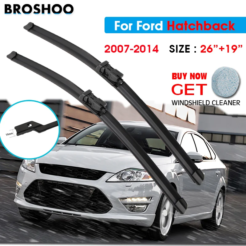 Щетка стеклоочистителя для Ford Hatchback 26 "+ 19" 2007-2014 авто ветровое стекло стеклоочистителя окно Подходит Кнопка рычаг
Щетка стеклоочистителя для Ford Hatchback 26 "+ 19" 2007-2014 авто ветровое стекло стеклоочистителя окно Подходит Кнопка рычаг