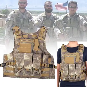Tactical Vest Durable Nylon 3 Colors Survive Combat Men'S Fashion Adventure Equipment Armed Forces Combatvest Field Survival
Tactical Vest Durable Nylon 3 Colors Survive Combat Men'S Fashion Adventure Equipment Armed Forces Combatvest Field Survival