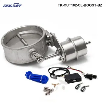 Exhaust Control Valve With Boost Actuator Cutout 102mm Pipe Close with Wireless Remote Controller Set TK-CUT102-CL-BOOST-BZ
Exhaust Control Valve With Boost Actuator Cutout 102mm Pipe Close with Wireless Remote Controller Set TK-CUT102-CL-BOOST-BZ