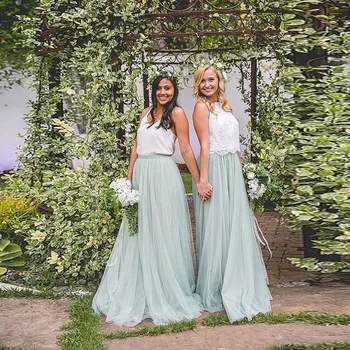 Pretty Mint Green Long Tulle Skirt High Waist A Line Bridesmaid Skirt for Wedding Party long tulle skirt women
Pretty Mint Green Long Tulle Skirt High Waist A Line Bridesmaid Skirt for Wedding Party long tulle skirt women