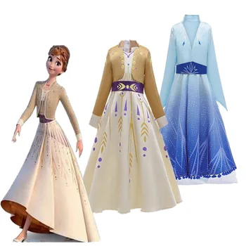 Multicolor Anna Dress For Girls Elsa 2 Princess Cosplay Costume For Kids Halloween Dress Up Party Vestidos Children Girls Cloth
Multicolor Anna Dress For Girls Elsa 2 Princess Cosplay Costume For Kids Halloween Dress Up Party Vestidos Children Girls Cloth