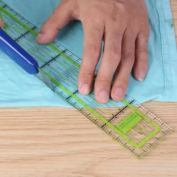 Double-color Ruler Patchwork Feet Tailor Yardstick Cutting Quilting DIY Handmade Sewing Tools Stationery Drawing Ruler
Double-color Ruler Patchwork Feet Tailor Yardstick Cutting Quilting DIY Handmade Sewing Tools Stationery Drawing Ruler