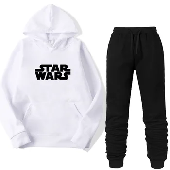 Two Pieces Set STAR WARS Harajuku Sweatshirt Men/Women Tracksuit Hoodie Autumn clothes Hoodies+Pants Sets
Two Pieces Set STAR WARS Harajuku Sweatshirt Men/Women Tracksuit Hoodie Autumn clothes Hoodies+Pants Sets