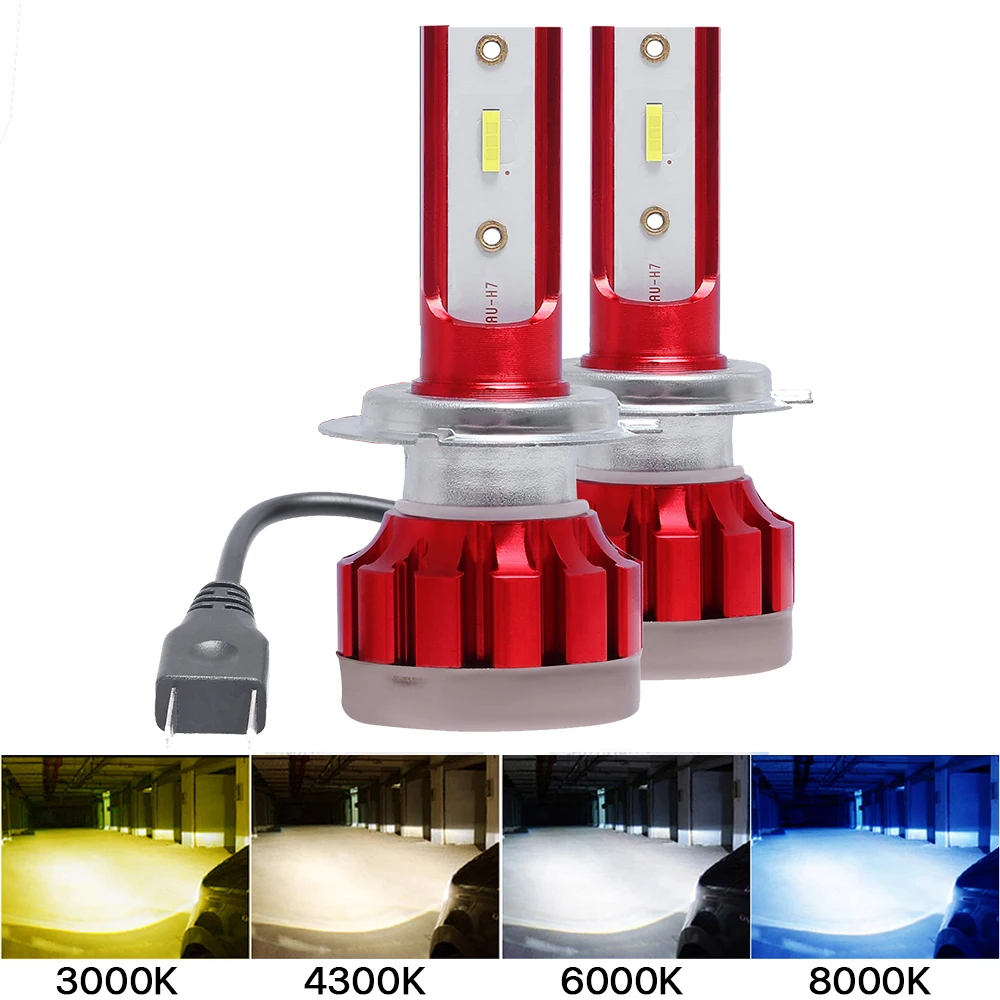 2PCS Mini H7 LED Bulbs H4 LED Bulbs H11 LED Car Light 12V 9005 9006 LED H8 H9 H3 H1 HB3 Auto Headlamps 3000K 6000K 8000K 9000LM
2PCS Mini H7 LED Bulbs H4 LED Bulbs H11 LED Car Light 12V 9005 9006 LED H8 H9 H3 H1 HB3 Auto Headlamps 3000K 6000K 8000K 9000LM