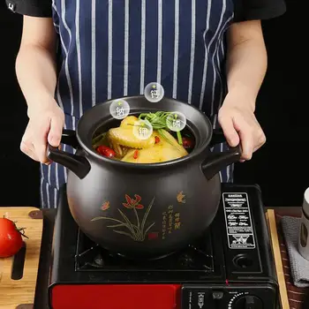 Casserole cooker household gas soup gas stove special ceramic small sand pot high temperature resistant jar health stone pot
Casserole cooker household gas soup gas stove special ceramic small sand pot high temperature resistant jar health stone pot