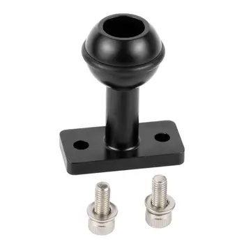 Aluminum Alloy 1Inch Ball Head Mount Adapter with M5 Screw Holes for Diving Sports DSLR Camera Bracket Tripod Clip Adapters
Aluminum Alloy 1Inch Ball Head Mount Adapter with M5 Screw Holes for Diving Sports DSLR Camera Bracket Tripod Clip Adapters