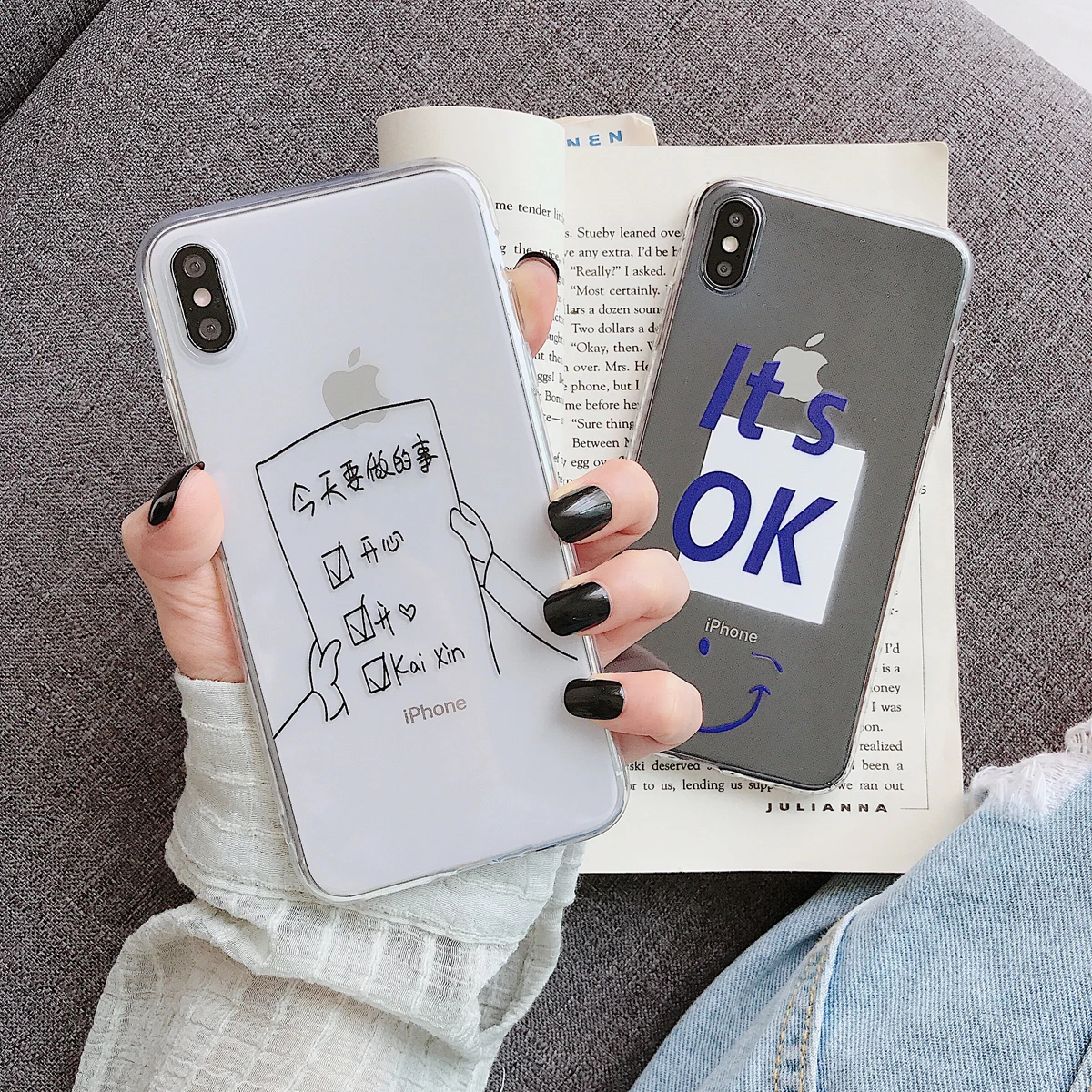 New Happy Ok Facial Expression Transparent Case For iphone 6 6S 7 8 Plus X XR XS Max Cover Ip 6plus 7plus 8plus XsMax Soft Cases
New Happy Ok Facial Expression Transparent Case For iphone 6 6S 7 8 Plus X XR XS Max Cover Ip 6plus 7plus 8plus XsMax Soft Cases