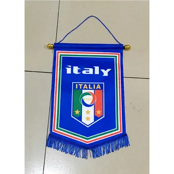 2018 Football World Cup Italy National Footbal 36cm*23cm Size Double Sides Christmas decorations Hanging Flag Banner Gifts
2018 Football World Cup Italy National Footbal 36cm*23cm Size Double Sides Christmas decorations Hanging Flag Banner Gifts