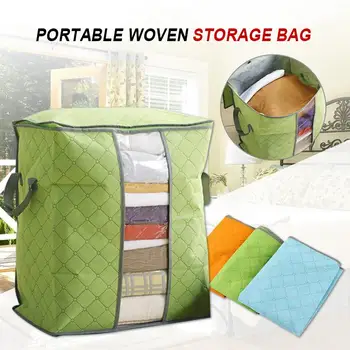 Box Clothing Bag Storage Bag Portable Clothingpouchholder Woven Non-Woven Fabric Organization Blue Orange Gray
Box Clothing Bag Storage Bag Portable Clothingpouchholder Woven Non-Woven Fabric Organization Blue Orange Gray