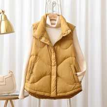 2022new Autumn Winter Women Ultra Light Down Vest 90% White Duck Down Vests Padded Puffer Waistcoat Sleeveless Parkas Jackets
2022new Autumn Winter Women Ultra Light Down Vest 90% White Duck Down Vests Padded Puffer Waistcoat Sleeveless Parkas Jackets