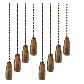 8 Pack Ceiling Fan Pull Chains Pull Chain Extension for Ceiling Light Lamp Fan Chain Retro Lighting Chain
8 Pack Ceiling Fan Pull Chains Pull Chain Extension for Ceiling Light Lamp Fan Chain Retro Lighting Chain