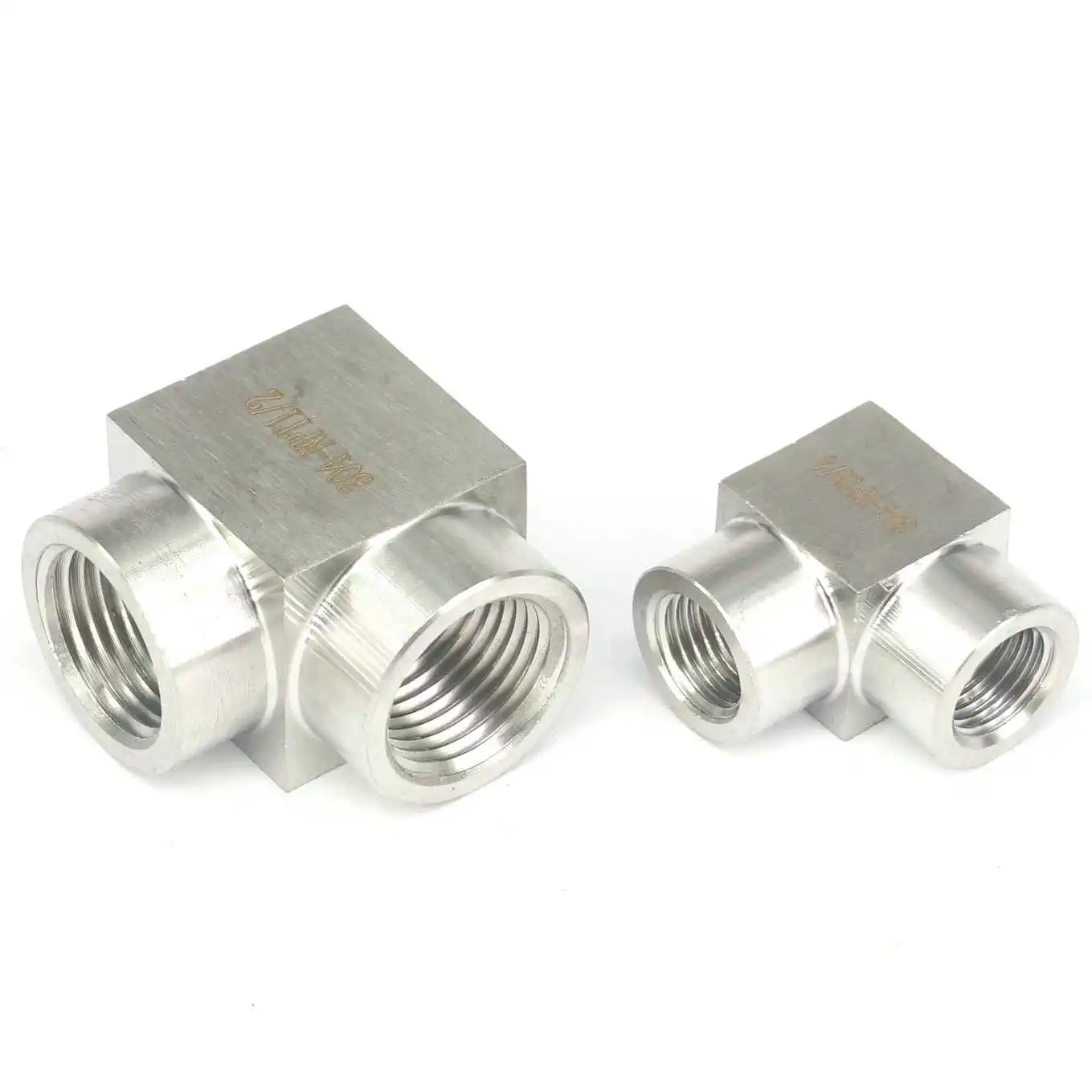 

High Pressure 2800PSI 1/8" 1/4" 3/8" 1/2" 3/4" 1" NPT BSPP Female Elbow 304 Stainless Steel Pipe Fitting Water Gas Oil