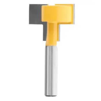8mm Shank Router Bit T-Type Slotted Milling Cutter Woodworking Tool Drilling Milling For Wood Carbide Alloy
8mm Shank Router Bit T-Type Slotted Milling Cutter Woodworking Tool Drilling Milling For Wood Carbide Alloy