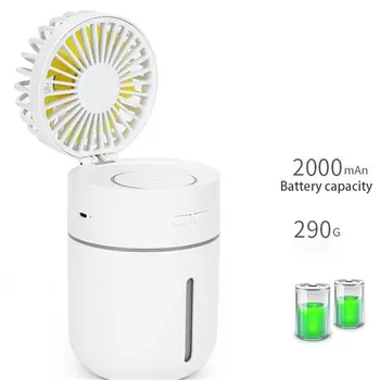 New Spray Humidifier Fan 2 In 1 Handheld Portable Usb Mini Fans Essential Oil Diffuser Mute Summer Air Conditioning Cool
New Spray Humidifier Fan 2 In 1 Handheld Portable Usb Mini Fans Essential Oil Diffuser Mute Summer Air Conditioning Cool