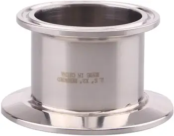 DERNORD tri clamp 2 x 2.5 inch Sanitary Concentric Clamped Reducer SUS304 Triclover Flat Sanitary Fitting End Cap Reducer
DERNORD tri clamp 2 x 2.5 inch Sanitary Concentric Clamped Reducer SUS304 Triclover Flat Sanitary Fitting End Cap Reducer