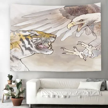 Tiger/Lion Tapestry Modern Animal Wall Hanging For Living Room Wall Tapestry Home Polyester Wall Carpets Dorm Decor Tapestry
Tiger/Lion Tapestry Modern Animal Wall Hanging For Living Room Wall Tapestry Home Polyester Wall Carpets Dorm Decor Tapestry