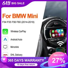 Carlinkit 2.0 Wireless Auto Smart Box for BMW MINI Cooper 2009-2020 CIC NBT EVO System Carplay Android Auto Connect Multimedia Carlinkit 2.0 Wireless Auto Smart Box for BMW MINI Cooper 2009-2020 CIC NBT EVO System Carplay Android Auto Connect Multimedia