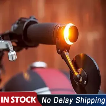 1x LED Motorcycle Handlebar End Turn Signal Light Yellow Universal 22mm Indicator Flasher Handle Bar Blinker Side Marker Lamp
1x LED Motorcycle Handlebar End Turn Signal Light Yellow Universal 22mm Indicator Flasher Handle Bar Blinker Side Marker Lamp