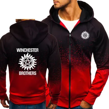 Supernatural Gradient Hoodies Men Winchester Bros Sportswear Fleece Zipper Jacket Mens Hooded Sweatshirt Harajuku Tracksuit
Supernatural Gradient Hoodies Men Winchester Bros Sportswear Fleece Zipper Jacket Mens Hooded Sweatshirt Harajuku Tracksuit