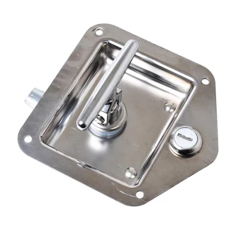 Stainless Door Lock Trailer Toolbox RV T Tee Handle Latch 4.92 x 4.72 x 2.75 inch w Key
Stainless Door Lock Trailer Toolbox RV T Tee Handle Latch 4.92 x 4.72 x 2.75 inch w Key