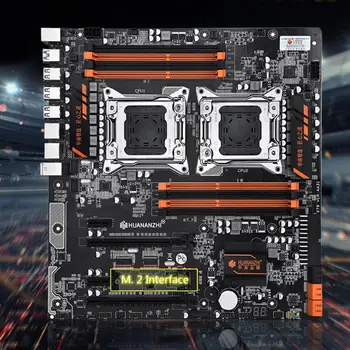 Huananzhi X79-8D Motherboard Intel Dual CPU LGA 2011 E5 2689 2670 V2 DDR3 1333/1600/1866MHz 256GB M.2 NVME SATA3 USB3.0 E-ATX
Huananzhi X79-8D Motherboard Intel Dual CPU LGA 2011 E5 2689 2670 V2 DDR3 1333/1600/1866MHz 256GB M.2 NVME SATA3 USB3.0 E-ATX