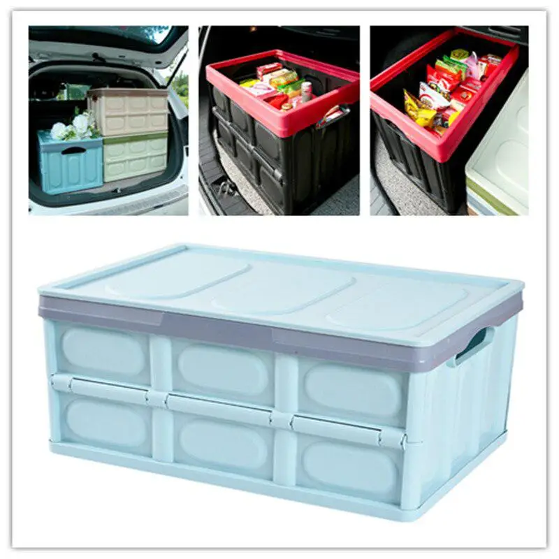 30L 55L Foldable Car Trunk Storage Box Plastic Multi-function Foldable Car Organizer Box for Auto Car Truck Jeep SUV Travel
30L 55L Foldable Car Trunk Storage Box Plastic Multi-function Foldable Car Organizer Box for Auto Car Truck Jeep SUV Travel