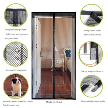 Summer Door Curtain Mesh Net Anti Mosquito Insect Fly Bug Curtain Automatic Closing Door Screen Kitchen Curtain Drop Shipping
Summer Door Curtain Mesh Net Anti Mosquito Insect Fly Bug Curtain Automatic Closing Door Screen Kitchen Curtain Drop Shipping