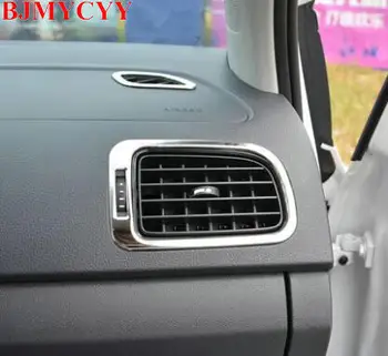 BJMYCYY 2PCS/SET Auto both sides of the air-conditioning outlet stainless steel decorative box For Volkswagen vw POLO 2011-2017 
BJMYCYY 2PCS/SET Auto both sides of the air-conditioning outlet stainless steel decorative box For Volkswagen vw POLO 2011-2017