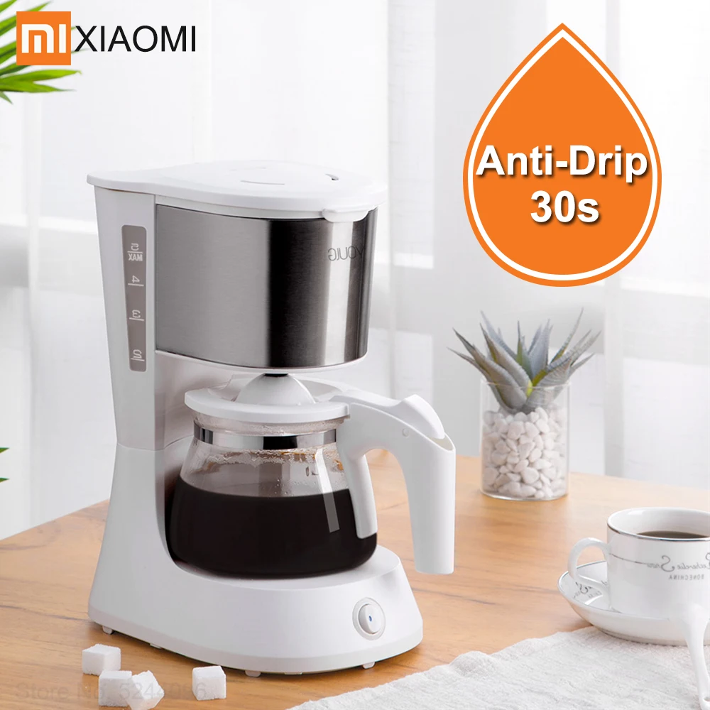 Xiaomi Coffee Machine 220V Espresso Maker With 652ml Glass Kettle Coffee Powder Filter Anti-Drip Insulation Teapot From Youpin
Xiaomi Coffee Machine 220V Espresso Maker With 652ml Glass Kettle Coffee Powder Filter Anti-Drip Insulation Teapot From Youpin