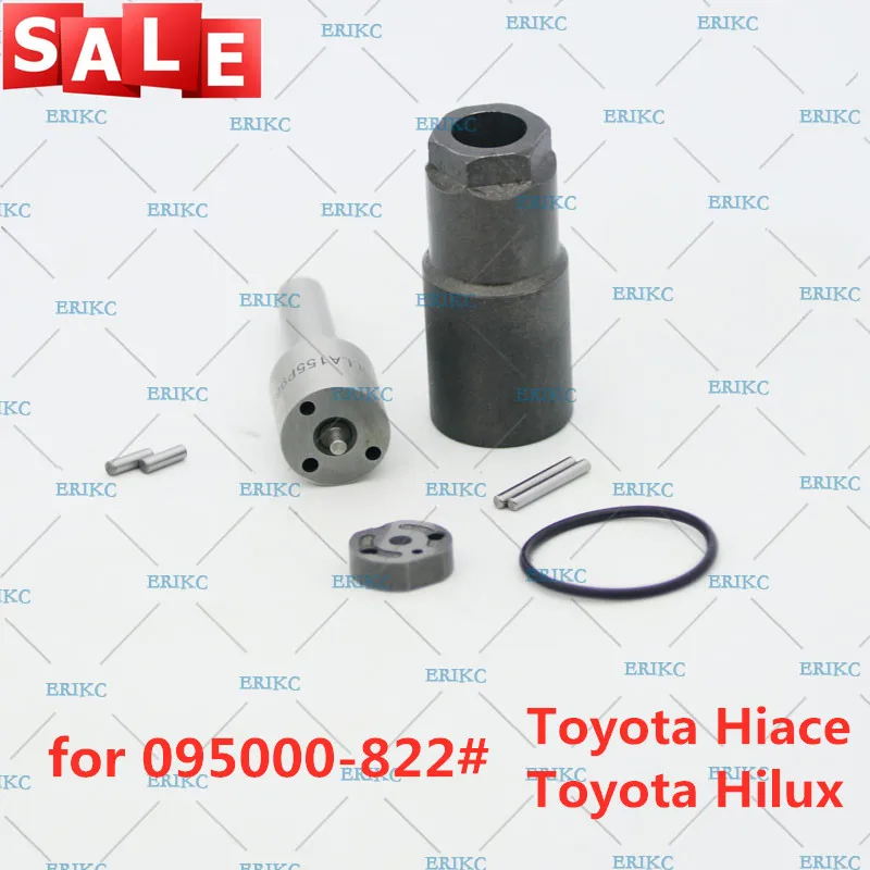 095000-822# Fuel Injector Overhaul Repair Kit Nozzle DLLA155P863 Control Valve Plate 10# Auto Parts for 095000 8220 Toyota Hilux
095000-822# Fuel Injector Overhaul Repair Kit Nozzle DLLA155P863 Control Valve Plate 10# Auto Parts for 095000 8220 Toyota Hilux