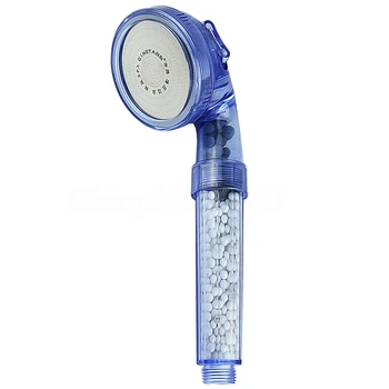 3-Modes High Pressure Anion Hand Held Water Wall Shower Head Adjustable Showering Attachment Bathroom Fixtures 
3-Modes High Pressure Anion Hand Held Water Wall Shower Head Adjustable Showering Attachment Bathroom Fixtures