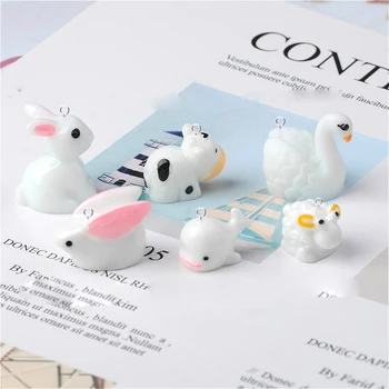10Pcs Cute Rabbit Cow Whale Lamb Charms Simulated Animal Resin Pendant Diy Necklace Keychain Pendant DIY Making Accessories C172
10Pcs Cute Rabbit Cow Whale Lamb Charms Simulated Animal Resin Pendant Diy Necklace Keychain Pendant DIY Making Accessories C172