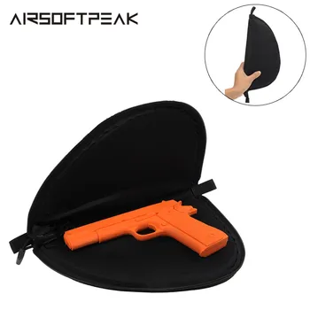 

800D Hand Gun Bag Holster Universal Gun Carry Bag Pistol Case Camping Hunting Handgun Holder Tactical Pouch Hand Carry Bag Pouch