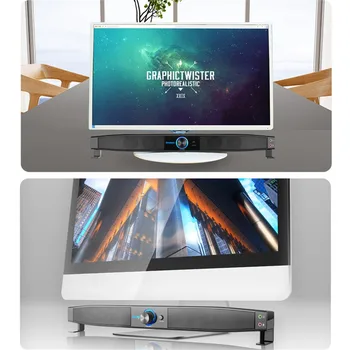 BT Wireless TV Soundbar 4 Speaker 3D Sound Bar Home Theater Bass Subwoofer RCA Z905
BT Wireless TV Soundbar 4 Speaker 3D Sound Bar Home Theater Bass Subwoofer RCA Z905