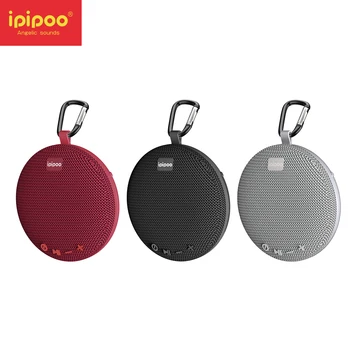 

ipipoo YP9 Mini portable outdoor Wireless speakers Bluetooth 5.0 +EDR Battery 800mAh waterproof 6D sound TF card AUX