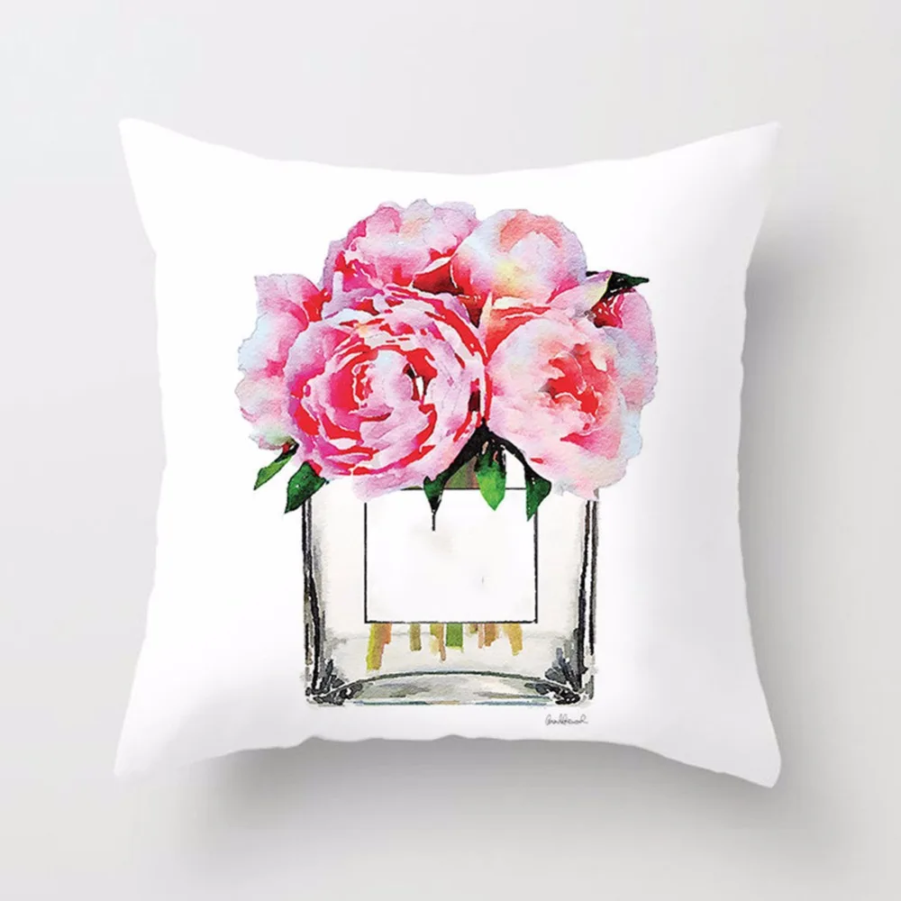 New-Printed-Flower-Pillow-Case-Cover-Square-45cm-45cm-Polyester-Pillowcase-Seat-Cushion-Case-Cover-Home(6)