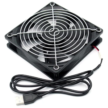 80 x 80mm PC 120mm Fan TV Box Wireless Router Cooling USB 5V Cable Interface Pet Box Radiator Cooler
80 x 80mm PC 120mm Fan TV Box Wireless Router Cooling USB 5V Cable Interface Pet Box Radiator Cooler