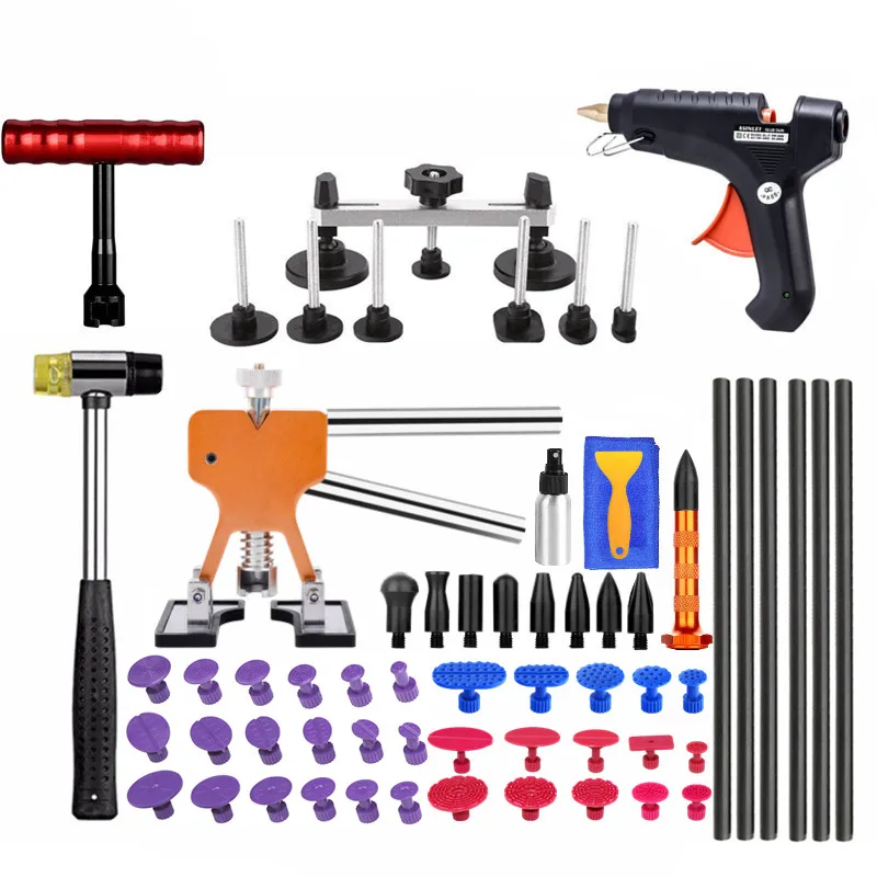 CAR BODY DENT REPAIR TOOL CAR DENT REMOVE TOOLSKIT WITH SUCTION CUPS GLUE GUN FOR VEHICLE
CAR BODY DENT REPAIR TOOL CAR DENT REMOVE TOOLSKIT WITH SUCTION CUPS GLUE GUN FOR VEHICLE