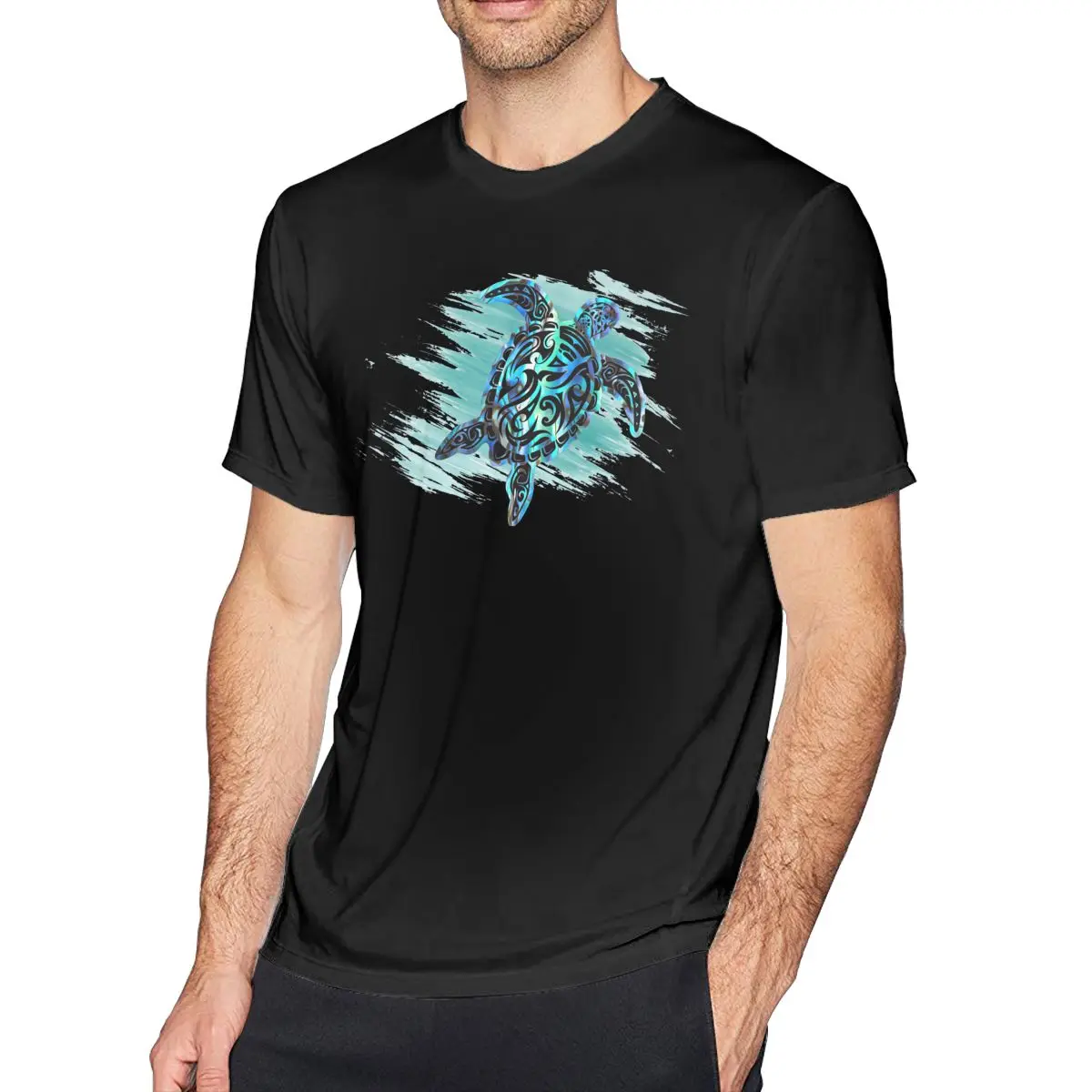 Tortoise T Shirt Turtle With Paua Shell Background In Water T-Shirt Print Fun Tee Shirt Cotton Basic Tshirt
Tortoise T Shirt Turtle With Paua Shell Background In Water T-Shirt Print Fun Tee Shirt Cotton Basic Tshirt