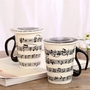Musical Note Coffee Mug Round with Cover Milk Cup Tumblers Insulation Tea Set Water Bottle Couples Accessories Home Drinkware
Musical Note Coffee Mug Round with Cover Milk Cup Tumblers Insulation Tea Set Water Bottle Couples Accessories Home Drinkware